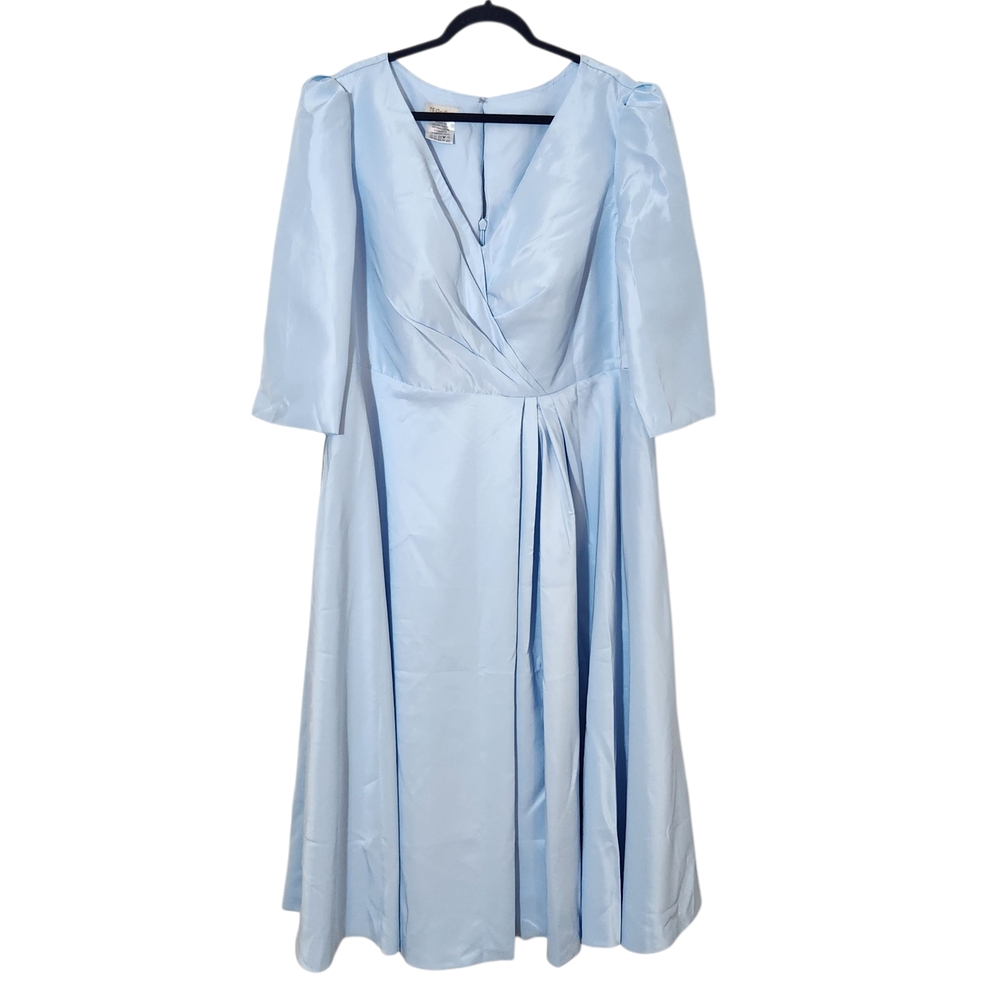 TS Couture LanTing Blue Maxi Formal Dress NWT Wedding Guest Dress